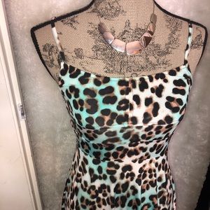 Forever 21 cheetah dress